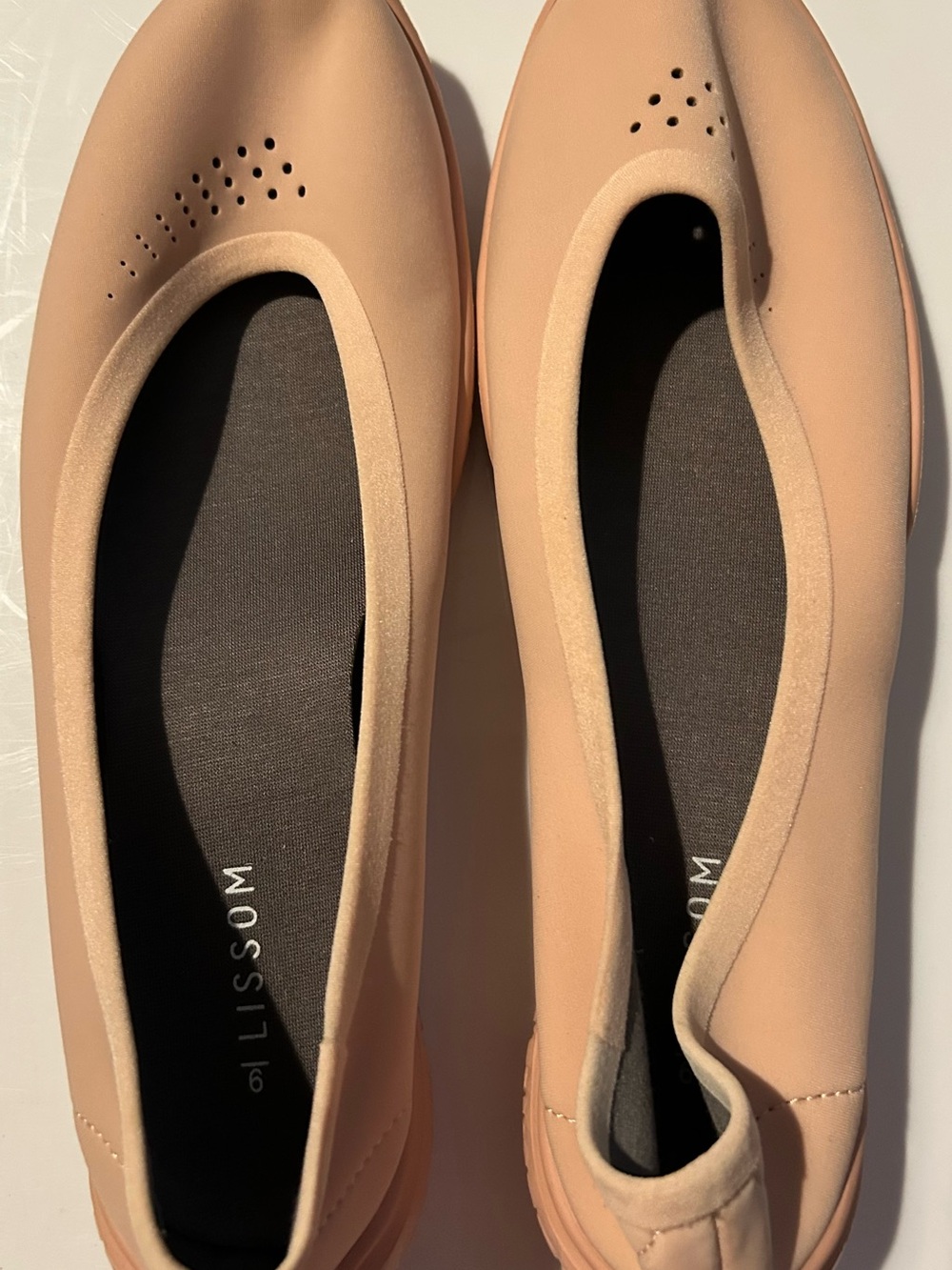 Blush Pink Ballet Flats by